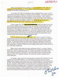 ["The document discusses the Employment Nondiscrimination Act (ENDA) and the International Monetary Fund (IMF). The author did not support ENDA as they believe it gives certain groups special protection based on behavior. They also express concerns about the IMF and the use of taxpayer funds, pushing for reforms within the organization before providing further funding. The author highlights recent reforms that have been implemented to increase transparency and accountability within the IMF. Despite initial opposition, the author acknowledges the need for funding the IMF due to strong support from the White House and Senate."]