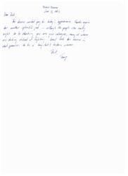 ["The writer, Tony Snow, is thanking Dick for his work and suggesting that his colleagues should also be thanking him. He wishes Dick success in the future."]