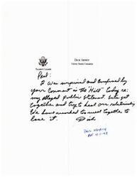 ["Dick Armey, the Majority Leader in the United States Congress, was surprised and confused by a comment made by Paul in a publication. Paul is urged to meet with Armey to repair their relationship, as they have worked well together in the past."]