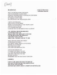 ["The document is about a person driving a BMW who believes they own the road and don't care about others. They drive aggressively and selfishly, prioritizing their own needs and ego above everything else. They value material possessions and status symbols over important issues like hunger and disease."]