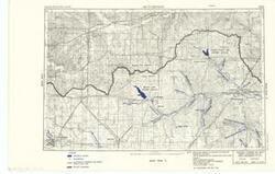 ["Hutchinson, Navigable Streams and Lakes Subject To Section 404 of FWPCA Amendments of 1972. 11 x 17. United States, Dept. of the Army, Tulsa District Corps of Engineers, 1977."]