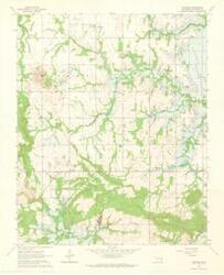["Stidham, Oklahoma. 22 x 27. United States, Department of the Interior, Geological Survey, 1963."]