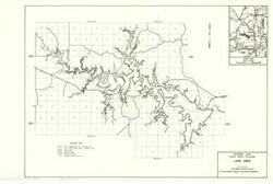 ["Lake Area, Skiatook Lake. Dimensions: 10.6 x 61. Created by the United States Department of the Army, Tulsa District Corps of Engineers."]