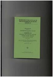 ["The document discusses hearings held by the Subcommittee on Indian Affairs regarding the implementation of Public Law 93-638, the Indian Self-Determination and Education Assistance Act. The focus of the hearings was on the rules and regulations put in place to implement the law. The hearings took place on October 20 and 28, 1975 during the Ninety-Fourth Congress, First Session. The document was printed for the use of the Committee on Interior and Insular Affairs."]