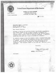 ["The United States Department of the Interior, Bureau of Indian Affairs, is holding a public hearing for Indian leaders on June 2-4 in Oklahoma. They have invited Senator Bartlett to attend or send a representative. The agenda includes discussions on contracts, grants, education, and property. Contact information is provided for further details."]