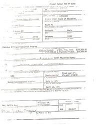 ["The Greasy School Board of Education is requesting federal funding for their Cherokee Bilingual Education Program. Due to funding cuts, the program will be reduced to ten demonstration classrooms in northeastern Oklahoma. Ten Cherokee bilingual aides will be hired, and ten Cherokee trainees will enroll in a teacher certification program. The program will focus on kindergarten through third grade and will prioritize bilingual-bicultural education. The program director, Agnes Cowen, has provided details of the revised program in a letter to various officials."]