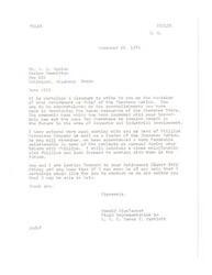 ["The document is congratulating Bill Keeler on his retirement as Chief of the Cherokee Nation and commending him for his accomplishments in developing the human resources and economic base of the tribe. The writer, Donald Bluejacket, expresses enjoyment in working with Keeler and looks forward to continuing their relationship in the future. Bluejacket also mentions attending Keeler's Retirement Dinner and offers his help in any way possible."]