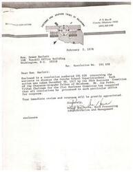 ["The Cheyenne-Arapaho Tribes of Oklahoma sent a resolution to Dewey Bartlett requesting the immediate removal of the Concho School Superintendent due to various discrepancies and mismanagement issues. The Bureau of Indian Affairs is reviewing the matter and will provide a formal response soon."]