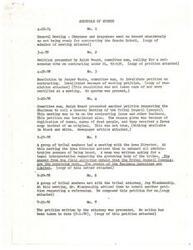 ["The document outlines a series of events related to the contracting of the Concho School by the Cheyenne and Arapahos' tribes. Various meetings, petitions, resolutions, and legal actions are described, highlighting disagreements and challenges faced by tribal members and the Business Committee. There are concerns about the violation of the tribes' constitution by the Bureau of Indian Affairs and the Business Committee, as well as questions about the legitimacy of negotiations and decision-making processes."]