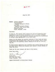 ["The document is addressing opposition to two bills introduced in the U.S. Senate regarding the distribution of funds to the Creek Tribe. The author, Allen Harjo, is asking the recipients to attend a council meeting to discuss the issue and inform their respective Senators about the opposition to the bills. The meeting is scheduled for July 28, and the author expresses appreciation for their time and interest in the matter."]