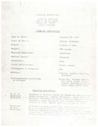 ["Kathy R. Supernaw is a highly qualified individual with a Bachelor of Science Degree in Education and a strong background in Business Education and Computer Science. She has received numerous awards and honors for her academic achievements and has teaching experience in stenography. Kathy also possesses special qualifications in computer programming and writing skills, and offers consulting services to organizations and Indian tribes. She has a willingness to relocate and is actively involved in extracurricular activities and hobbies."]