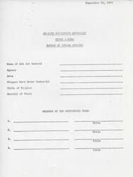 ["A checklist for conducting on-site monitoring visits for Title I projects under the Bureau of Indian Affairs. The checklist includes sections for interviews with LEA, program visitation, financial procedures, documentation, and a monitoring checklist. It also includes instructions on completing the checklist and areas to focus on during the visit, such as parental involvement, assessment, and target children. The checklist is to be completed by a monitoring team and forwarded to the Title I Central Office for further action."]