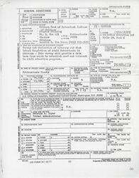 ["A form for applying for federal assistance, specifically related to the Citizen Band of Potawatomi Indians of Oklahoma's project on Indian education. The form includes details on the applicant, the project, the type of assistance requested, the project impact, funding estimates, and other relevant information. The form also includes sections on project approval information, including requirements for state, local, and federal approvals."]