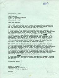 ["Kaye Warren, the A.N.A. Planner-Director of the Sac and Fox Tribe of Indians of Oklahoma, wrote a letter to Hazel Elbert requesting assistance with obtaining periodic status reports on the tribe's application for Title IV, Part C funds. Elbert, a Legislative Assistant to Senator Bartlett, responded that she was unable to provide regular updates but could help with specific problems. She also suggested referring to the OIE NEWSLETTER for information on the processing stages of Title IV applications. Warren expressed gratitude for any assistance and looked forward to meeting in person."]