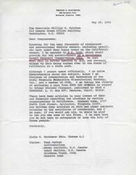 ["The document includes letters from individuals and organizations expressing opposition to legislation related to the California Desert National Conservation Area and concerns about the protection of sacred sites such as Bear Butte in South Dakota. The documents urge politicians to take action to protect these areas and seek their assistance in advocating for the rights and preservation of indigenous tribes."]