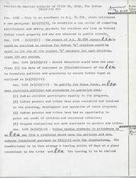 ["Title XI of the Indian Amendment Public Education Act is an amendment to Pubic Law   81-874 that introduces a new method of computing entitlements and making payments for children who live on Federal Indian trust property and are educated in public schools. The section outlines policies and procedures for ensuring Indian input and participation in educational programs, as well as a complaint procedure for tribes. It also discusses funding allocations under the Johnson-O'Malley Act and Bureau of Indian Affairs programs, including criteria for meeting the educational needs of Indian students and standards for dormitory facilities. The Secretary is instructed to establish regulations and conduct studies to implement these provisions."]