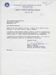 ["The document is in response to an inquiry about the Upward Bound Program regulations from Mr. Charles Briley, Principal of Idabel Public Schools in Oklahoma. The Bureau of Higher and Continuing Education explains that the 50-mile limitation for the program has been in place since 1966 and is necessary to ensure proper project supervision and services for students. They will work with local institutions to develop a proposal that better meets the needs of the area. The document also mentions that Idabel students currently in the program will continue to participate until they graduate. Senator Dewey Bartlett is thanked for his interest in the program."]