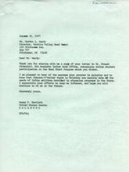 ["The document expresses gratitude for the success of the Head Start Program and highlights the positive impact of the Johnson O'Malley Child Development Program on Indian children and families. The director acknowledges the support received from the BIA Anadarko Office and advocates for continued funding and support for the program. The document is addressed to various government officials and leaders in the field of Indian Early Child Development to highlight the program's achievements and request continued support."]