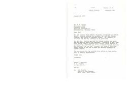 ["A letter from United States Senator Dewey F. Bartlett to Principal Chief W. W. Keeler of the Cherokee Nation regarding a housing problem faced by Mr. and Mrs. Jenkins in Delaware County. The Jenkins applied for Indian housing but were denied due to their low income, even though their son believes they can afford the monthly payments. Senator Bartlett requests assistance from Chief Keeler in resolving the issue."]