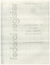 ["The document outlines proposed regulations for Indian housing by the Department of Housing and Urban Development, including requirements for Indian Housing Authorities (IHAs) and preferences for Indians in employment and contracting. The regulations also address construction inspection, coordination with federal agencies providing assistance for Indian housing, and income contribution contracts for Mutual Help projects. The document emphasizes the need for coordination, compliance with civil rights laws, and employment and contracting preferences for Indians in Indian housing projects."]