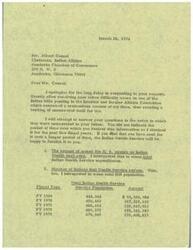 ["The document is a response to a request for information on Indian Health Service expenditures and services in Oklahoma. It includes data on the amount of money spent and the number of Indians served over five fiscal years. The document also discusses the idea of a credit card system for health care and a proposed legislation to improve Indian health care. It invites opinions and suggestions from the Anadarko Chamber of Commerce on the legislation."]