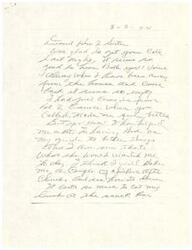 ["The author is writing to their brother and sister, expressing gratitude for their call. They mention feeling empty when away from home, but finding comfort in God as their guide. They talk about cooking chicken instead of eating out, trying to lose weight, and sending a card for the siblings to sign and mail back. The author also mentions paying a bill and buying a new refrigerator. The document ends with a closing message and signing off with love."]