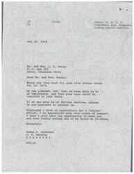 ["The document consists of letters exchanged between Mr. and Mrs. Sunby and various government officials regarding medical bills and assistance received. Mr. and Mrs. Sunby express gratitude for the help they received in resolving their case and offer support to Senator Bartlett. The government officials assure continued assistance and request necessary documentation for bill payment."]