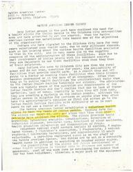 ["The Native American Center Clinic in Oklahoma City was established in 1973 to provide healthcare services to Native Americans in the area. The clinic is staffed by volunteers and offers basic screening, laboratory analysis, immunizations, prenatal care, and more. The clinic relies on donations for equipment and medications, and is expanding to offer more services such as pediatric care and dental services. The clinic serves low-income patients and operates on Monday and Thursday evenings. Financial support comes from organizations such as the American Indian Lutheran Board and the United Methodist Church. Despite its efforts, the clinic is only able to address a small portion of the healthcare needs of the Native American population in Oklahoma City."]