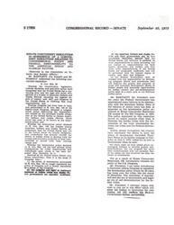 ["The document is a Senate resolution expressing the importance of the United States fulfilling its trust responsibilities to American Indians and Alaska Natives, repudiating the termination policy that has created uncertainty and limited the self-determination of tribal communities. The resolution calls for an end to termination and a focus on self-determination for Indian tribes."]