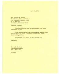 ["The Minnesota Chippewa Tribe opposes Senate Bill 1017, the Indian Self-Determination and Education Reform Act of 1973, due to concerns about the impact on Johnson O'Malley Act programs, funding levels, and the role of Indian tribes in decision-making. They believe that the Bureau of Indian Affairs is already taking steps to improve the administration of JOM programs and do not see the need for new legislation. They also object to provisions in S. 1017 that they believe would diminish tribal control over education programs and funding."]