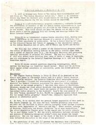 ["Title II of S. 1017, the Indian Education Reform Act, is a complex bill that has drawn opposition due to provisions that are seen as unworkable or undesirable. It has implications on existing laws and programs serving Native American students. The bill raises questions about funding formulas, target populations, and contracting requirements that need further investigation. The lack of clarity and potential negative impacts of the bill are highlighted in The document."]