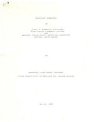 ["Lionel R. Bordeaux, President of Sinte Gleska Community College and the American Indian Higher Education Consortium, testified before the House Subcommittee on Interior and Insular Affairs in 1974, advocating for the establishment of Indian-controlled community colleges. He highlighted the educational needs and challenges faced by American Indians, emphasizing the importance of tribal control and cultural relevance in education. Bordeaux outlined the unique characteristics and benefits of Indian Community Colleges, as well as the financial challenges and limited progress in developing curricula. He urged for greater recognition and support for these institutions to provide a comprehensive spectrum of educational services for American Indians."]