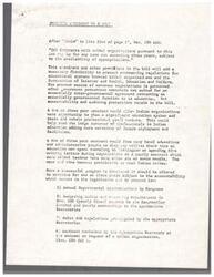 ["The proposed amendment to S.1017 would allow contracts between tribal organizations and government agencies to be for up to three years, depending on the availability of appropriations. This change is intended to provide more flexibility for educational systems and reduce turnover of staff in Indian education. The amendment also includes provisions for accountability and auditing. The amendment addresses concerns about obligating the government beyond annual appropriations by stating that contracts are subject to the availability of appropriations. Similar contracting practices already exist in other government agencies, such as NASA and the Defense Department."]