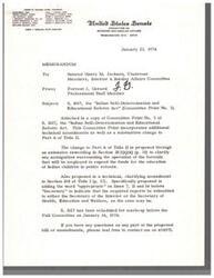 ["The memo discusses proposed amendments to S. 1017, the \"Indian Self-Determination and Educational Reform Act,\" including technical and substantive changes related to the education of Indian children in public schools. The amendments aim to clarify ambiguities and ensure equal distribution of federal funds for Indian education. The memo also highlights the existing funding and programs for vocational-technical education for Indians in public schools, as well as the distinction between public schools and federal schools operated by BIA. Possible amendments to include vocational technical career education in the bill are also suggested."]