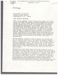 ["The document addresses concerns about funding for Indian housing units under the United States Housing Act for fiscal years 1975 and 1976. It explains the process of allocating units, the challenges in processing applications, and the need for coordination with other federal agencies. The document clarifies the use of contract authority and states that the current funding is sufficient to meet the requirements for Indian housing units. It also emphasizes the ongoing commitment to improving housing conditions for Native American communities."]