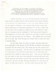 ["Ron Froman, Executive Director of the Housing Authority of the Creek Nation of Oklahoma, expressed his gratitude to Senator Bartlett for his efforts in securing public housing funds for American Indians. However, he raised concerns about the lack of funding and bureaucratic obstacles hindering housing projects for Indians in Oklahoma. Froman emphasized the importance of the housing program for tribal members living on trust property and suggested legislative changes to address the unique challenges faced by Indian families in accessing adequate housing. He called for a comprehensive approach to housing, including low-income housing programs, subsidies, guarantee authority for home financing, and community development funds. Froman warned that without immediate action, the Indian housing program would be at risk of termination."]