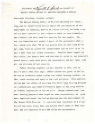 ["The United Indian Tribes of Western Oklahoma and Kansas are advocating for better housing for their people, citing high poverty rates and low life expectancy. They highlight the importance of tribal housing authorities and the Mutual-Help Program in providing affordable housing. They criticize other federal housing programs for not meeting the needs of Indigenous communities. They emphasize the role of the Department of Housing and Urban Development in addressing Indian housing needs but express concerns about delays and lack of expertise at regional offices. They call for better financing and delivery systems to address the critical housing needs of Indigenous communities."]