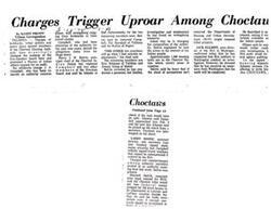 ["Charges of kickbacks and false travel claims have caused uproar among the Choctaw tribe, leading to the removal of members of the Choctaw Housing Authority. The Bureau of Indian Affairs has requested an audit to investigate the allegations. Despite the controversy, federal funds for housing projects in the tribe's territory are secure."]
