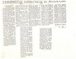 ["During a hearing on Indian housing, various housing authority executives presented their experiences with delays in the process of building and repairing homes. They cited issues with HUD processing applications, lack of audits, and outside groups causing delinquency in payments. Witnesses also suggested solutions such as hiring more staff and improving communication with participants. Senator Bartlett expressed concern over the inefficiency of the program and the need for a successful delivery system."]
