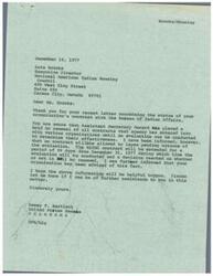 ["The National American Indian Housing Council is requesting clarification on the renewal of their contract with the Bureau of Indian Affairs. They are concerned about potential lapses in funding and are seeking immediate and definitive response from the agency. They also express their willingness to undergo evaluation and audits, but emphasize the importance of their ongoing project and training contract."]