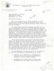 ["The Department of Housing and Urban Development is making efforts to hire qualified Indians for positions in the Indian Housing Branch. They have sent out vacancy announcements to various organizations and extended deadlines to allow more Indian organizations to apply. They have successfully filled some positions but are still looking for candidates for the Branch Chief position. Despite challenges in finding qualified applicants, they are committed to increasing efforts and welcome any assistance in locating suitable candidates."]