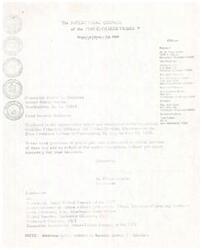 ["The document provides information about the Inter-Tribal Council of the Five Civilized Tribes, including the names and contact information of the officers. It also discusses a Congressional breakfast attended by tribal members and housing authority directors, as well as the challenges faced by the Indian Housing Program in Eastern Oklahoma. The document highlights the lack of funding and support from the Department of Housing and Urban Development, hindering the success of the housing program for the tribes."]
