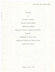 ["Dr. Emery A. Johnson, Assistant Surgeon General of the Indian Health Service, emphasizes the importance of providing comprehensive health services to American Indians and Alaska Natives. The Indian Health Service has made significant investments in combating health problems caused by poor living conditions, such as overcrowding and lack of sanitation facilities. The lack of decent housing contributes to health issues, including high infant mortality rates and infectious diseases. Improving housing conditions is essential for improving the overall health of the Indian and Alaska Native populations."]