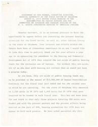 ["Ron Froman, the Executive Director of the Housing Authority of the Creek Nation of Oklahoma, expressed concerns about the lack of funding and support for housing projects for American Indians in Oklahoma. He criticized HUD for delays and bureaucratic obstacles in the housing program, which has left many Indian families living in substandard conditions. Froman recommended legislative changes to address the unique challenges of providing housing on trust land, including consolidating housing programs under a single agency with specific production goals and subsidy programs. He emphasized the urgency of taking action to prevent the termination of the Indian housing program in June 1976."]