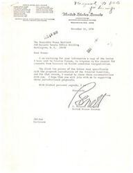 ["Senator J. Bennett Johnston is writing to Senator Dewey Bartlett to share his recommendations on the proposed Senate committee reorganization plan. He recommends that jurisdiction over the Land and Water Conservation Fund and Territorial Affairs should remain with the Interior Committee, and that seniority on a committee should be retained despite a name change. Johnston also suggests that each Senator should be allowed to serve on four subcommittees instead of two. He argues that consolidating subcommittees may not reduce workloads and could limit opportunities for junior Senators to take on leadership roles."]