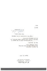 ["The letter is from R. H. Fleischaker to David A. Bartlett, enclosing a $100 check to assist Dewey Bartlett in his pre-campaign activities. Fleischaker wishes Bartlett success in his campaign."]