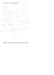 ["Sam K. Viersen, Jr. sent two checks for $500 each in April, but there was a mix-up in the mailing system which caused him to receive a second request for funds. The University of Oklahoma Board of Visitors apologized for the error and thanked Viersen for his contribution."]
