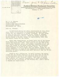 ["The document discusses the difficulty in establishing the median income for the community of Tatums, Oklahoma, and suggests using data from the 1970 Census to estimate a lower median income for the community. The document also mentions the need for a house-by-house survey to obtain a more accurate figure. The author hopes this information can be used to lower sewer rate requirements in Tatums and offers further assistance if needed."]