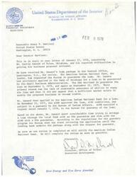 ["Curtis Canard of Tulsa, Oklahoma is having difficulties getting his business proposal reviewed and approved for a loan guarantee by the Bureau of Indian Affairs. He had previously applied for a loan with the Small Business Administration, which was declined. The American Indian National Bank approved the loan, pending the BIA guarantee. Canard is seeking assistance from Senator Dewey Bartlett to expedite the approval process. The document from Canard and other correspondence provide details about the situation and the conditions for approval of the loan."]