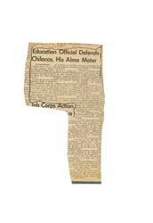 ["A state education department official defended the Chilocco Indian School, stating that students are not being mistreated and that the school provides important opportunities for economically and socially disadvantaged children. He emphasized the need for more funding to support the school's programs. Additionally, a Cherokee councilman and a retired army lieutenant colonel who attended the school also spoke positively about their experiences there."]